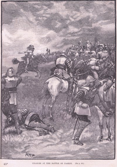 Charles at the Battle of Naseby AD 1645 by Henry Marriott Paget